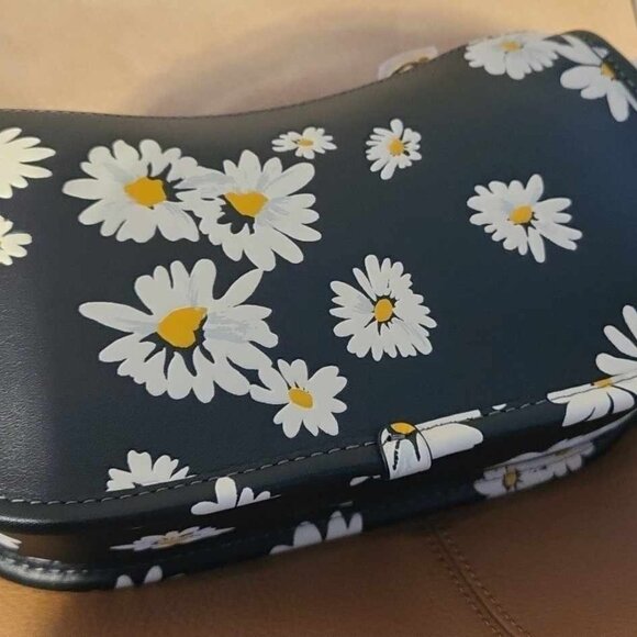 NEW Coach Swinger 20 with floral print Glovetanned leather - Picture 9 of 13